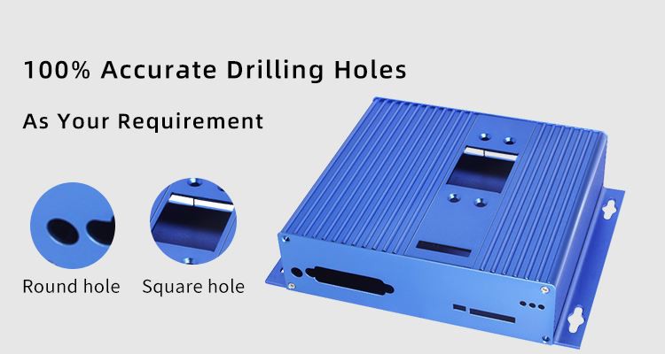 extrusion enclosure drill holes extrusion enclosure drill holes