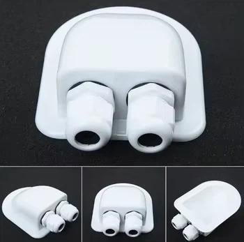 IP68 ABS Waterproof Solar Box With Double Cable For Solar System